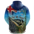 New Zealand Anzac Day Zip Hoodie, New Zealand Lest We Forget A02