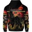 (Custom Personalised) Penrith Hoodie Indigenous Panthers Anzac Day Lest We Forget, Custom Text And Number A7