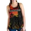 Penrith Women Racerback Tank Indigenous Panthers Anzac Day Lest We Forget A7