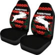 South Sydney Rabbitohs Car Seat Covers Anzac Day Poppy Flower Vibes A7