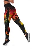 Penrith Women Leggings Indigenous Panthers Anzac Day Lest We Forget A7
