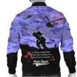 Anzac Day 2023 We Will Always Remember - Men's Bomber Jacket A30