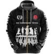 1sttheworld Anzac Day Clothing - Lest We Forget Hoodie, New Zealand Warriors Anzac