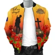 Australia Anzac Day Men's Bomber Jacket - Lest We Forget A21