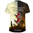 1sttheworld Anzac Day Clothing - New Zealand Anzac Day Poppy Lest We Forget T-Shirt