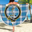 1sttheworld Blanket - Roberton Clan Tartan Crest Tartan Beach Blanket A7 | 1sttheworld