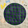 1sttheworld Blanket - Shaw Modern Tartan Beach Blanket A7 | 1sttheworld