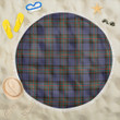 1sttheworld Blanket - Fletcher of Dunans Tartan Beach Blanket A7 | 1sttheworld