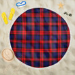1sttheworld Blanket - MacLachlan Modern Tartan Beach Blanket A7 | 1sttheworld