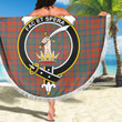 1sttheworld Blanket - Matheson Ancient Clan Tartan Crest Tartan Beach Blanket A7 | 1sttheworld