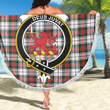 1sttheworld Blanket - MacDuff Dress Modern Clan Tartan Crest Tartan Beach Blanket A7 | 1sttheworld
