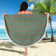 1sttheworld Blanket - MacKintosh Hunting Ancient Tartan Beach Blanket A7 | 1sttheworld