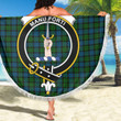 1sttheworld Blanket - MacKay Modern Clan Tartan Crest Tartan Beach Blanket A7 | 1sttheworld