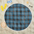 1sttheworld Blanket - Angus Ancient Tartan Beach Blanket A7 | 1sttheworld