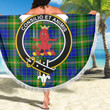 1sttheworld Blanket - Maitland Clan Tartan Crest Tartan Beach Blanket A7 | 1sttheworld
