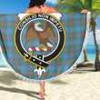 1sttheworld Blanket - Agnew Ancient Clan Tartan Crest Tartan Beach Blanket A7 | 1sttheworld
