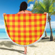 1sttheworld Blanket - MacLeod of Raasay Tartan Beach Blanket A7 | 1sttheworld