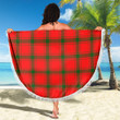 1sttheworld Blanket - MacDonald of Sleat Tartan Beach Blanket A7 | 1sttheworld