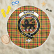 1sttheworld Blanket - Baxter Clan Tartan Crest Tartan Beach Blanket A7 | 1sttheworld