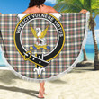 1sttheworld Blanket - Stewart Dress Ancient Clan Tartan Crest Tartan Beach Blanket A7 | 1sttheworld