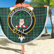 1sttheworld Blanket - Ross Hunting Modern Clan Tartan Crest Tartan Beach Blanket A7 | 1sttheworld