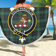 1sttheworld Blanket - MacAulay Hunting Ancient Clan Tartan Crest Tartan Beach Blanket A7 | 1sttheworld