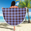 1sttheworld Blanket - Rutherford Tartan Beach Blanket A7 | 1sttheworld