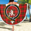 1sttheworld Blanket - Brodie Modern Clan Tartan Crest Tartan Beach Blanket A7 | 1sttheworld