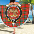 1sttheworld Blanket - Drummond of Perth Clan Tartan Crest Tartan Beach Blanket A7 | 1sttheworld