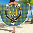 1sttheworld Blanket - Johnston Ancient Clan Tartan Crest Tartan Beach Blanket A7 | 1sttheworld