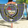 1sttheworld Blanket - MacDonald Ancient Clan Tartan Crest Tartan Beach Blanket A7 | 1sttheworld