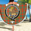 1sttheworld Blanket - MacGregor Ancient Clan Tartan Crest Tartan Beach Blanket A7 | 1sttheworld