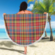 1sttheworld Blanket - Drummond of Strathallan Tartan Beach Blanket A7 | 1sttheworld