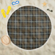 1sttheworld Blanket - Graham of Menteith Weathered Tartan Beach Blanket A7 | 1sttheworld