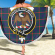 1sttheworld Blanket - Agnew Modern Clan Tartan Crest Tartan Beach Blanket A7 | 1sttheworld