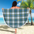 1sttheworld Blanket - Campbell Dress Ancient Tartan Beach Blanket A7 | 1sttheworld