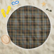 1sttheworld Blanket - Stewart Hunting Weathered Tartan Beach Blanket A7 | 1sttheworld
