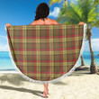 1sttheworld Blanket - MacMillan Old Weathered Tartan Beach Blanket A7 | 1sttheworld