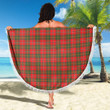 1sttheworld Blanket - Hay Modern Tartan Beach Blanket A7 | 1sttheworld