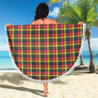 1sttheworld Blanket - Buchanan Modern Tartan Beach Blanket A7 | 1sttheworld