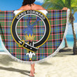 1sttheworld Blanket - Stirling Bannockburn District Clan Tartan Crest Tartan Beach Blanket A7 | 1sttheworld