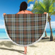 1sttheworld Blanket - MacLeod of Harris Weathered Tartan Beach Blanket A7 | 1sttheworld