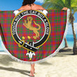 1sttheworld Blanket - MacKintosh Modern Clan Tartan Crest Tartan Beach Blanket A7 | 1sttheworld