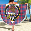 1sttheworld Blanket - Graham of Menteith Red Clan Tartan Crest Tartan Beach Blanket A7 | 1sttheworld
