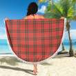 1sttheworld Blanket - Grant Weathered Tartan Beach Blanket A7 | 1sttheworld