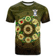 1sttheworld Tee - Sandeman Family Crest T-Shirt - Celtic Wheel of the Year Ornament A7 | 1sttheworld