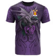 1sttheworld Tee - Corbet Family Crest T-Shirt - Dragon Purple A7 | 1sttheworld