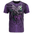1sttheworld Tee - Walkinshaw Family Crest T-Shirt - Dragon Purple A7 | 1sttheworld