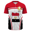1sttheworld Clothing - Egypt Active Flag Baseball Jersey A35
