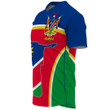 1sttheworld Clothing - Namibia Active Flag Baseball Jersey A35